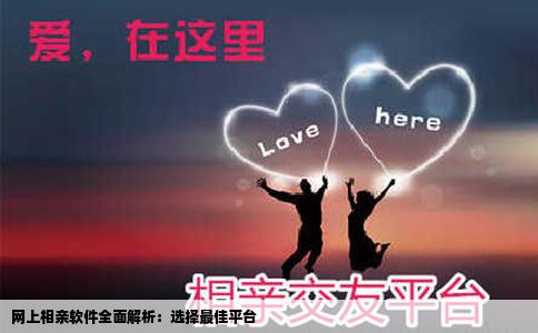 网上相亲软件全面解析：选择最佳平台