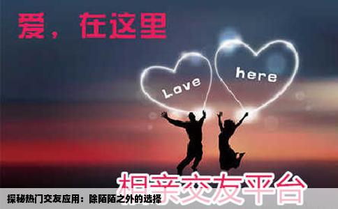 探秘热门交友应用：除陌陌之外的选择