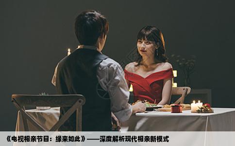 《电视相亲节目：缘来如此》——深度解析现代相亲新模式