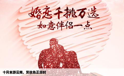 十月末游云南，赏秋色正当时