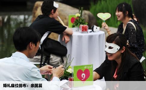 婚礼座位排布：亲属篇