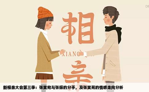 新相亲大会第三季：张笑宛与张振的分手，及张笑苑的情感走向分析