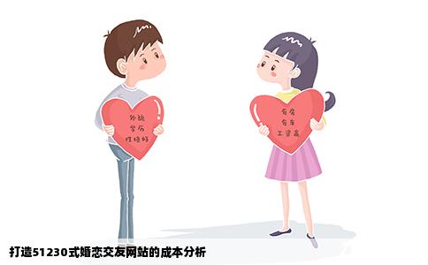 打造51230式婚恋交友网站的成本分析